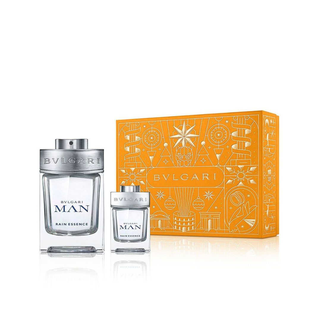 Bvlgari Man Rain Essence Eau De Parfum Gift Set For Men