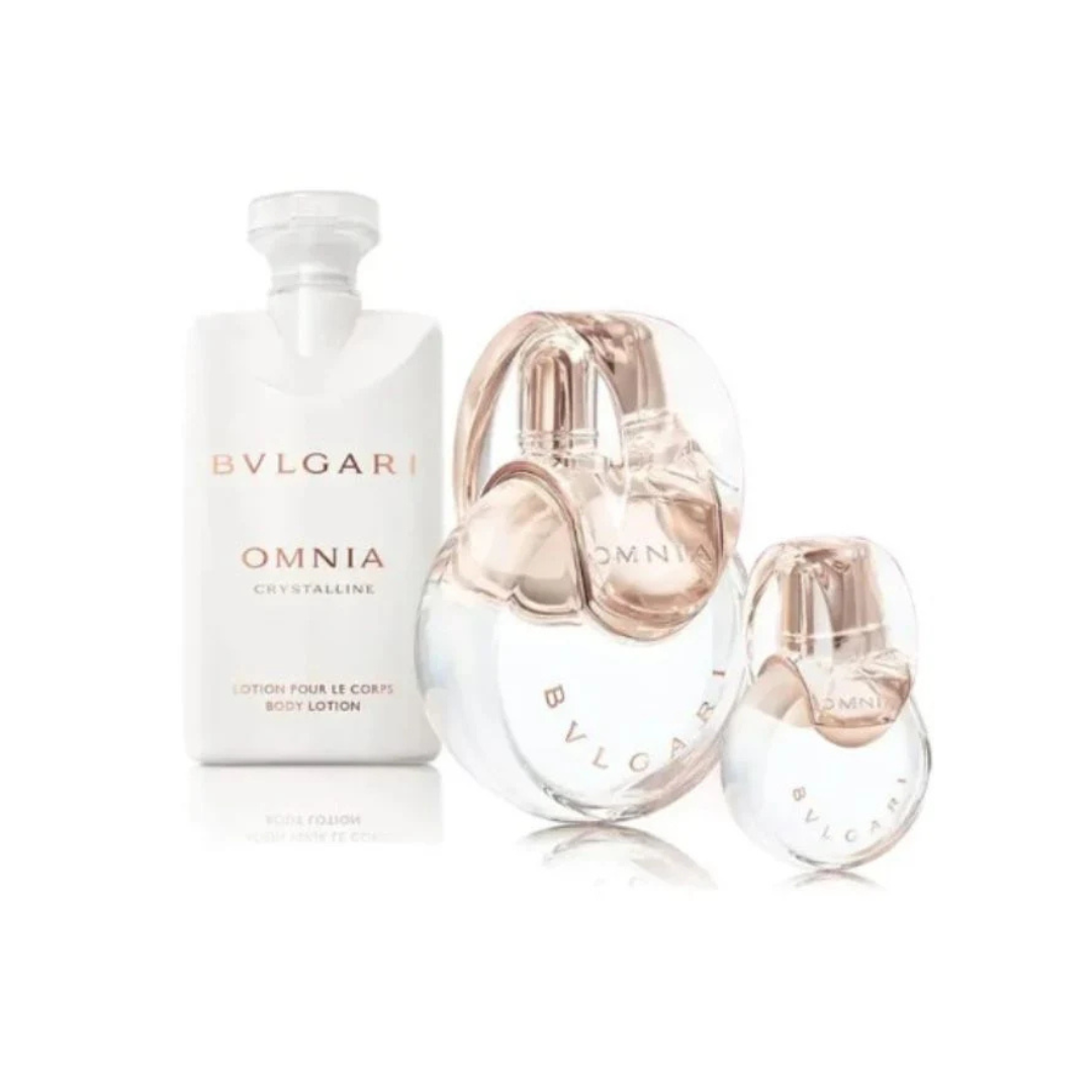 Bvlgari Omnia Crystalline Eau De Toilette Set For Women