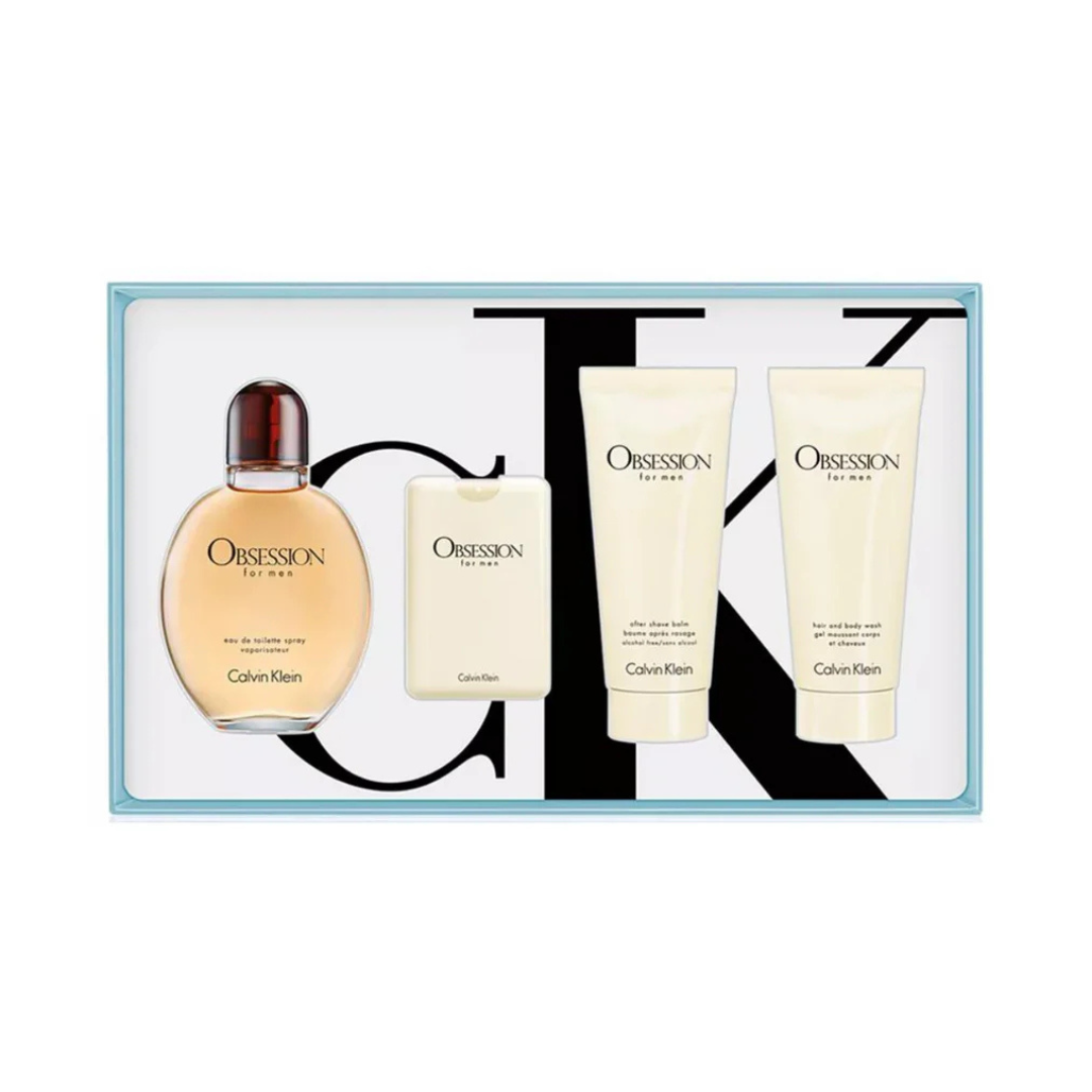 Calvin Klein Obsession Eau de Toilette 4 pcs Set for Men