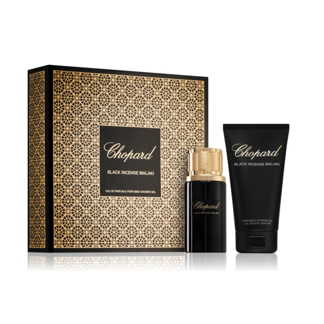 Chopard Black Incense Malaki 80ML Gift Set 2pc