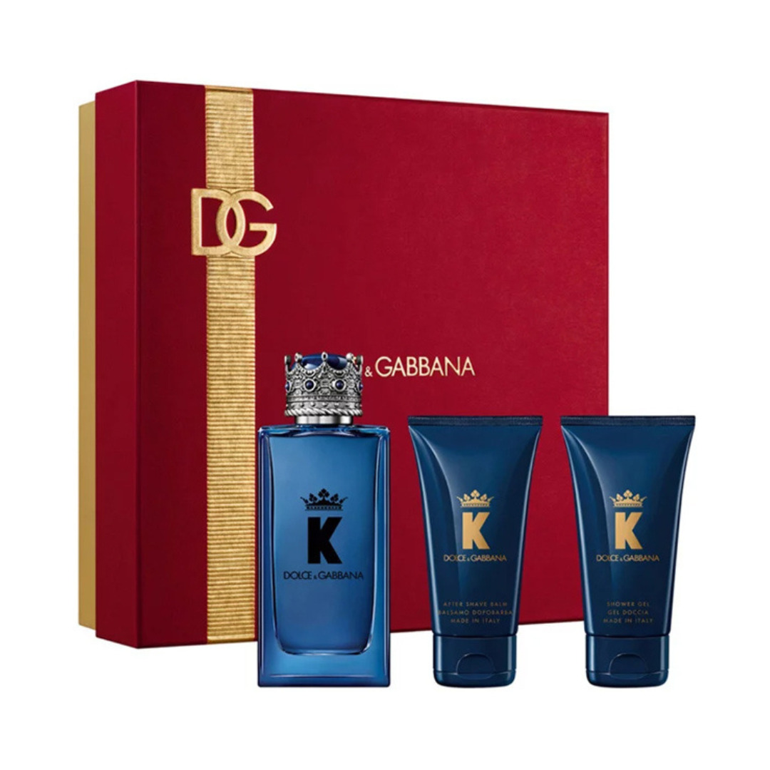 Dolce&Gabbana King Eau De Parfum Gift Set for Men