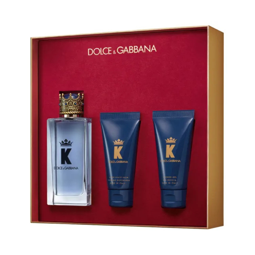 Dolce&Gabbana King Eau De Parfum Gift Set for Men
