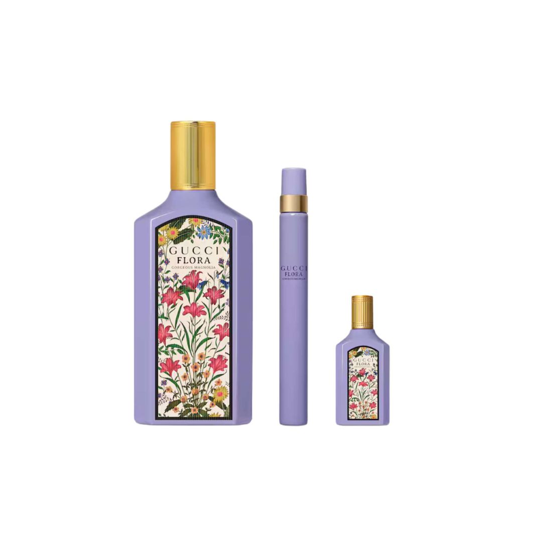 Gucci Flora Gorgeous Magnolla Eau De Parfum Gift Set For Women