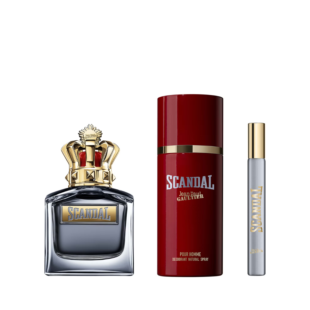 Jean Paul Gaultier Scandal Pour Homme Eau De Toilette 100ML 3 piece SET