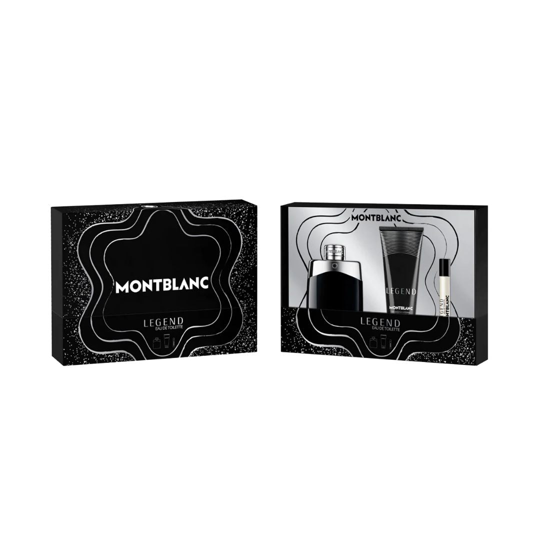 Mont Blanc Legend Eau De Toilette Gift Set For Men