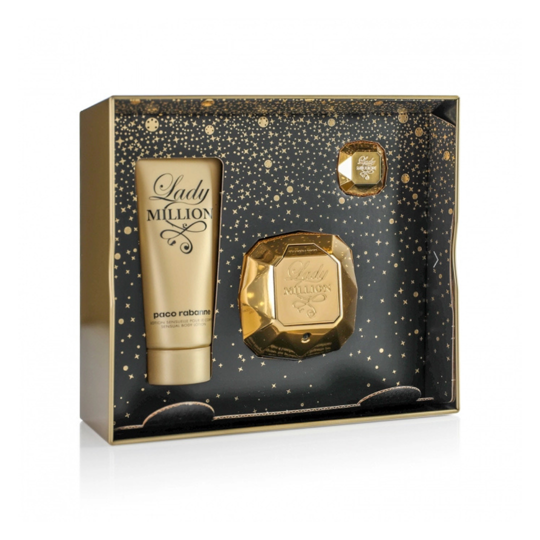 Paco Rabanne Lady Million Eau De Parfum 80ML Set For Women