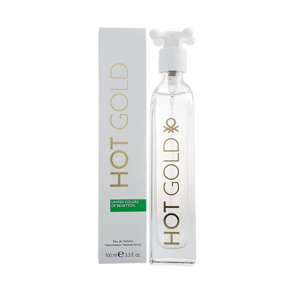 United Colors of Benetton Hot Gold Eau De Toilette for Women