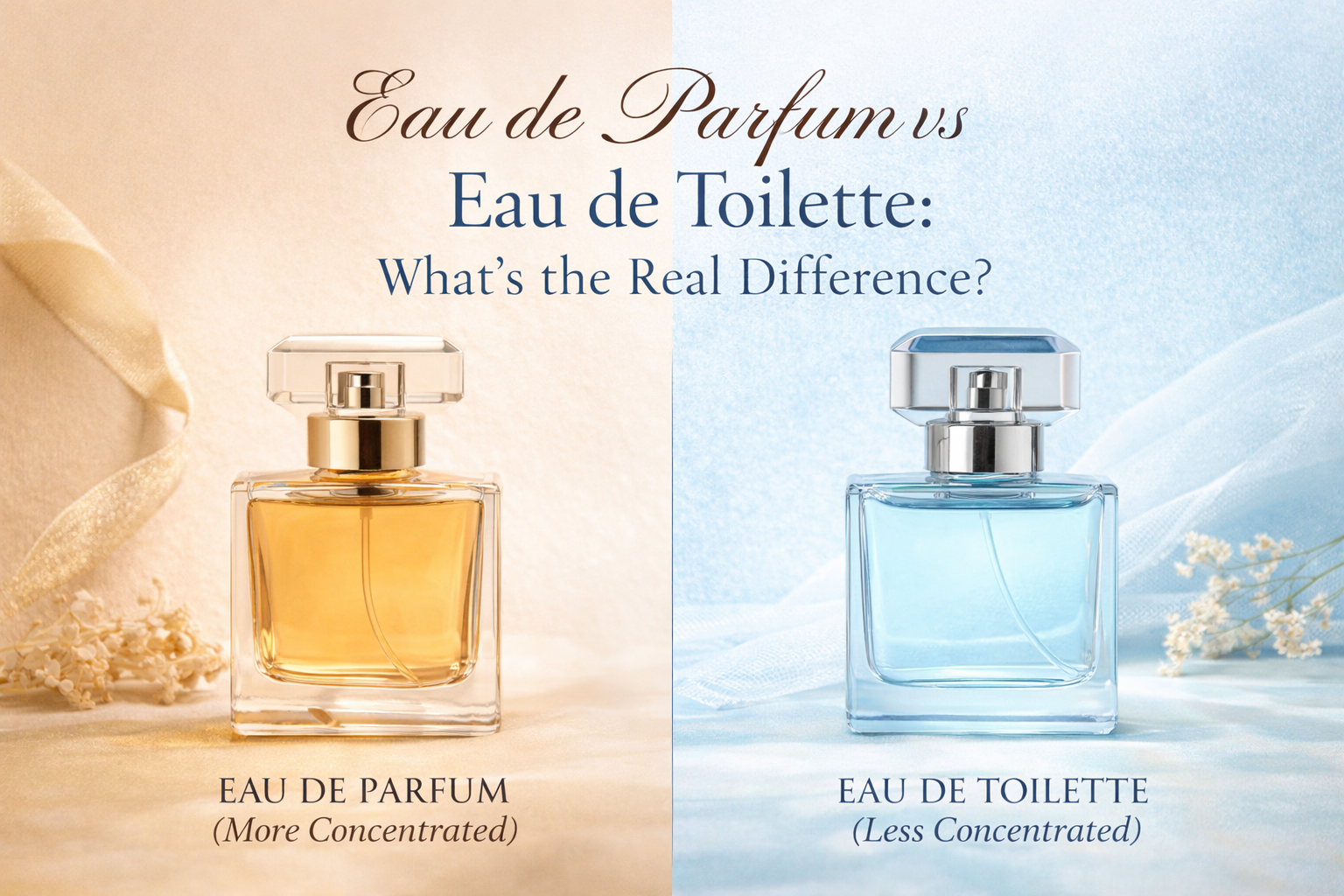 Eau de Parfum vs Eau de Toilette: What’s the Real Difference?