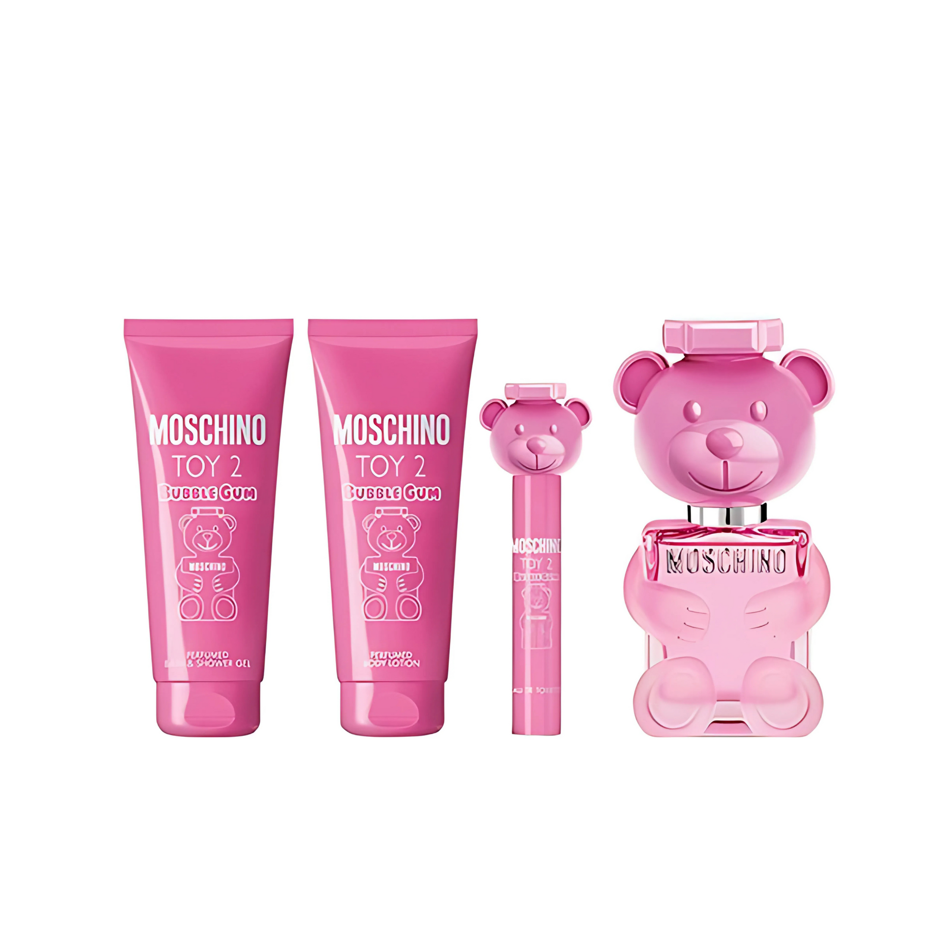 Moschino Toy 2 Bubble Gum Eau De Toilette Gift Set For Women 