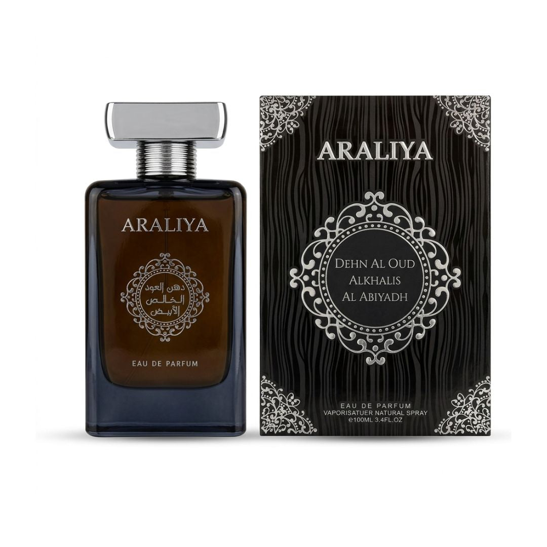 Araliya Dehn Al Oud Alkhalis Al Abiyadh Eau De Parfum For Men
