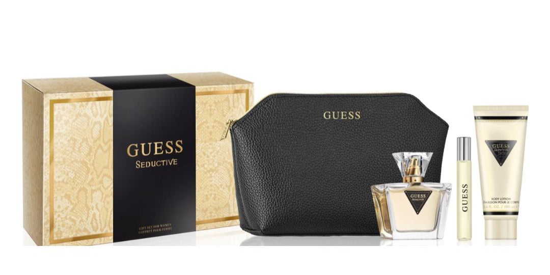 Guess Seductive Set With Pouch Eau De Toilette For Women