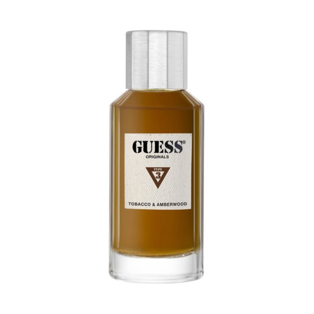 Guess Originals Type 3 Tobacco Amber Wood Eau De Parfum For Unisex