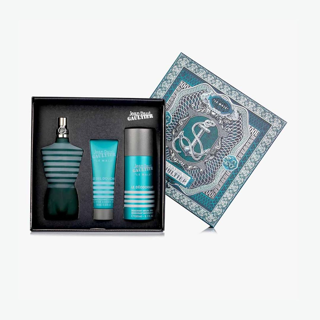 Jean Paul Gaultier Le Male For Men - Eau De Toilette Gift Set 