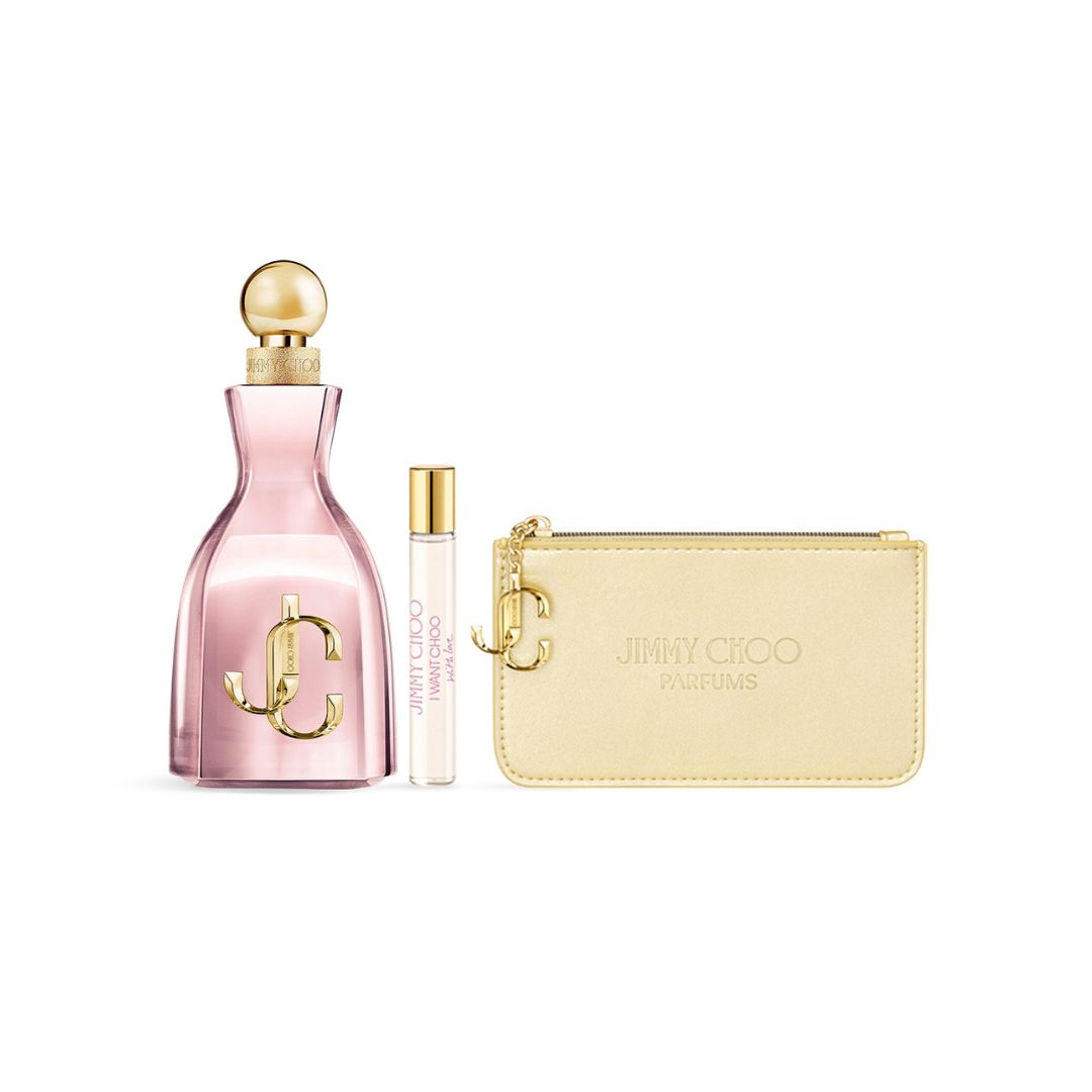 Jimmy Choo Ladies I Want Choo With Love Eau De Parfum Gift Set  - Perfume Gallery
