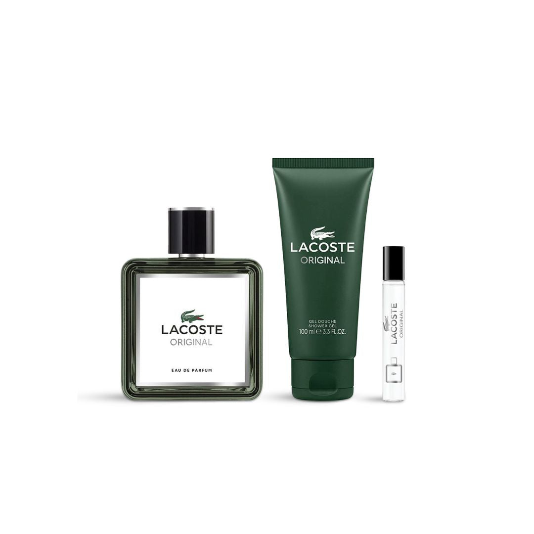 Lacoste Original Eau De Parfum Gift Set For Men - Perfume Gallery