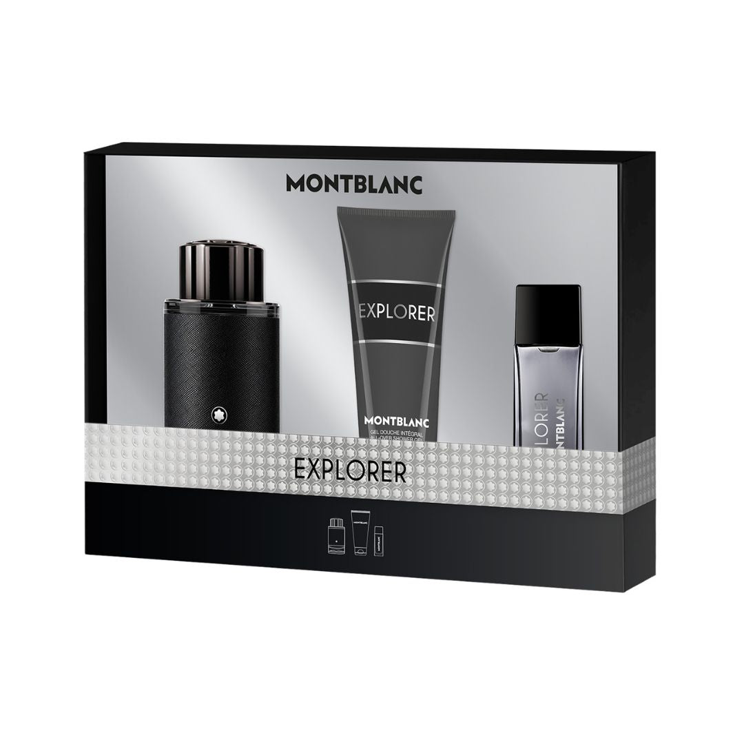 Mont Blanc Explorer Eau De Parfum Gift Set For Men