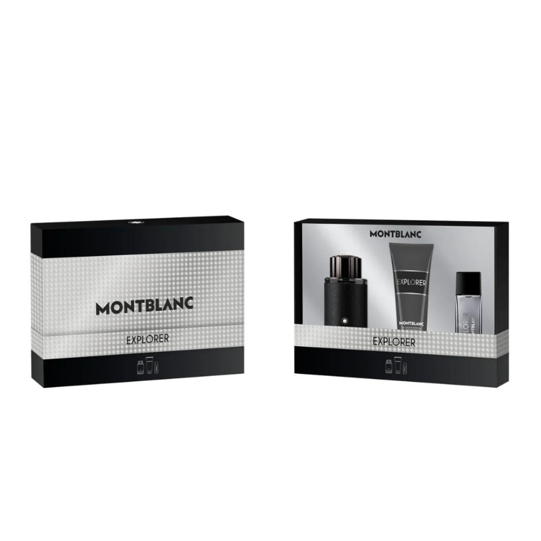 Mont Blanc Explorer Eau De Parfum Gift Set For Men
