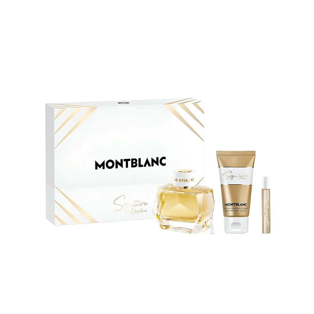 Mont Blanc Signature Absolue Eau De Parfum 3pcs Gift Set For Women