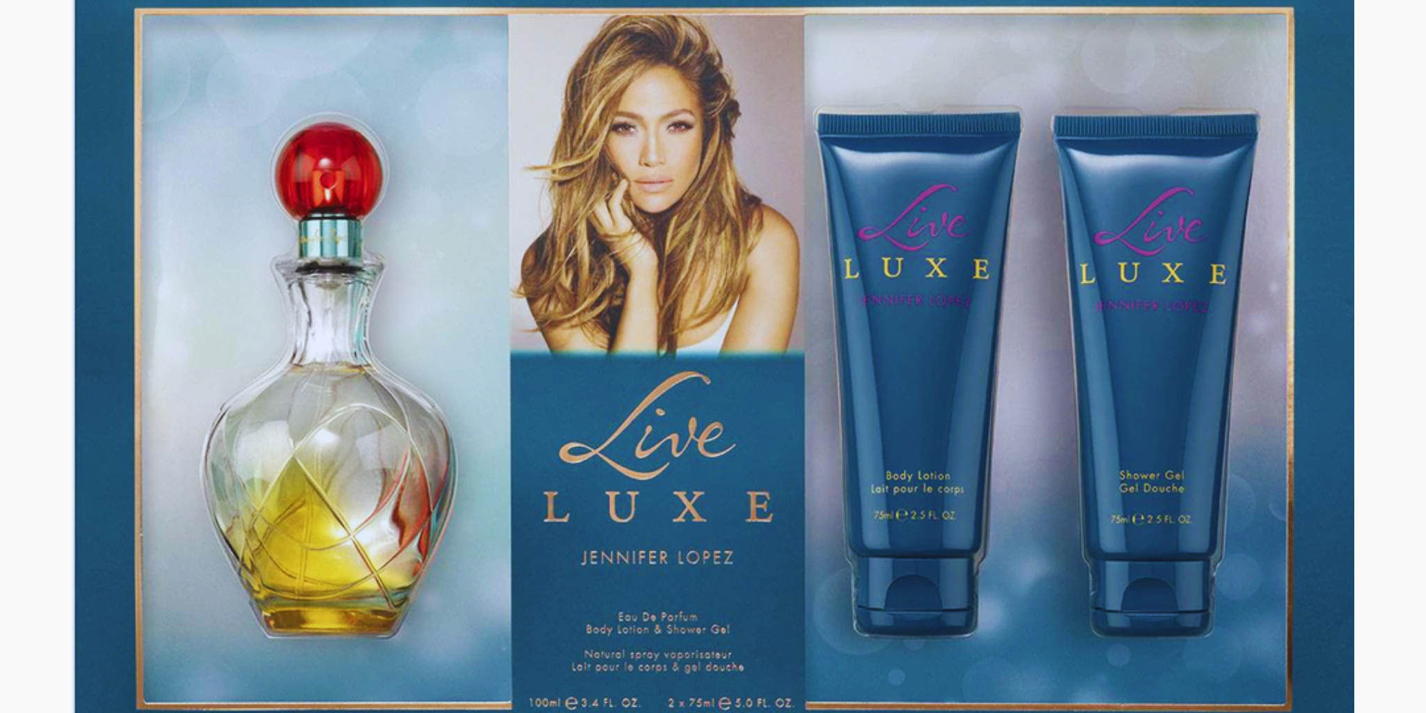 Jennifer Lopez Live Luxe Eau De Parfum Gift Set For Women