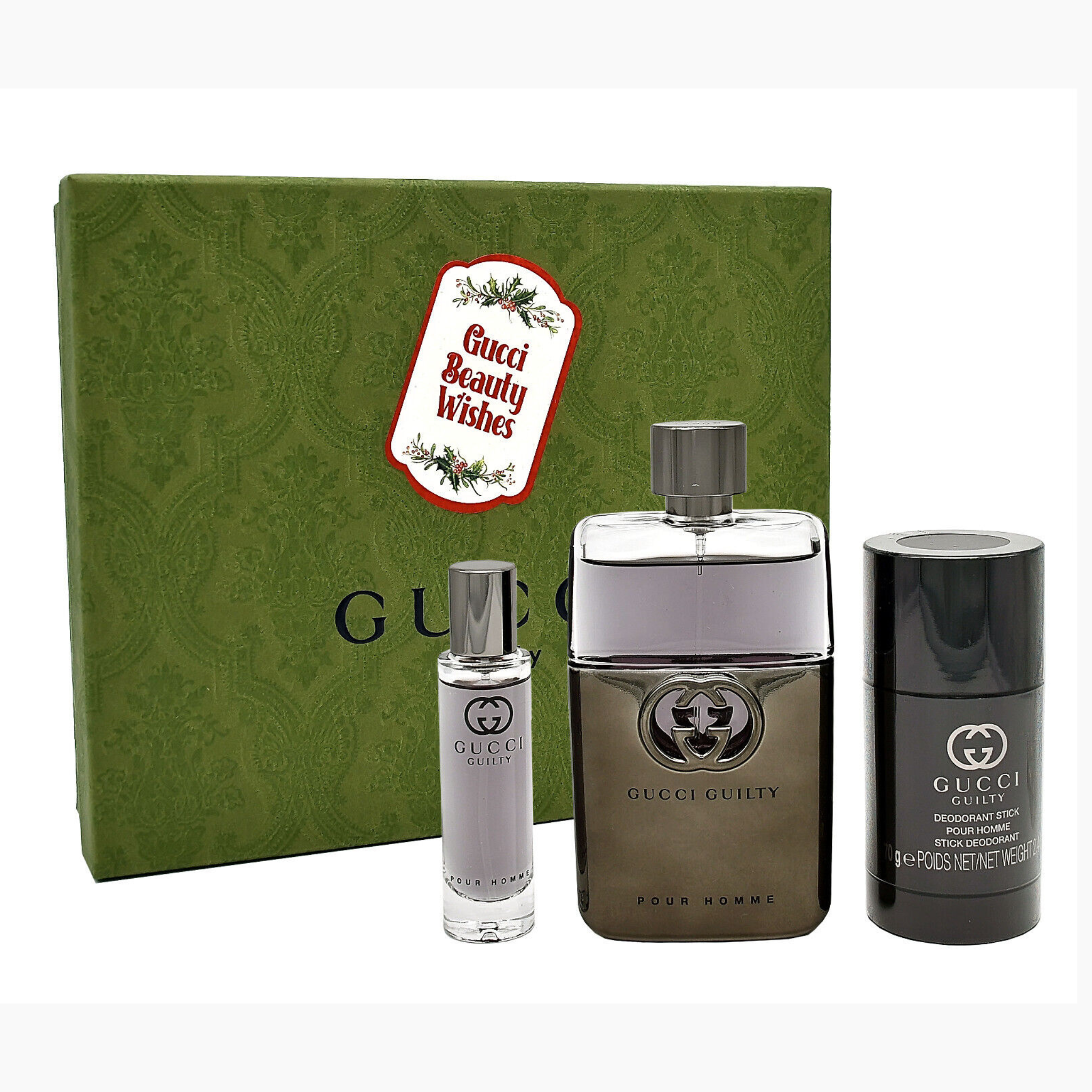 Gucci Guilty Pour Homme Eau De Toilette Men Set