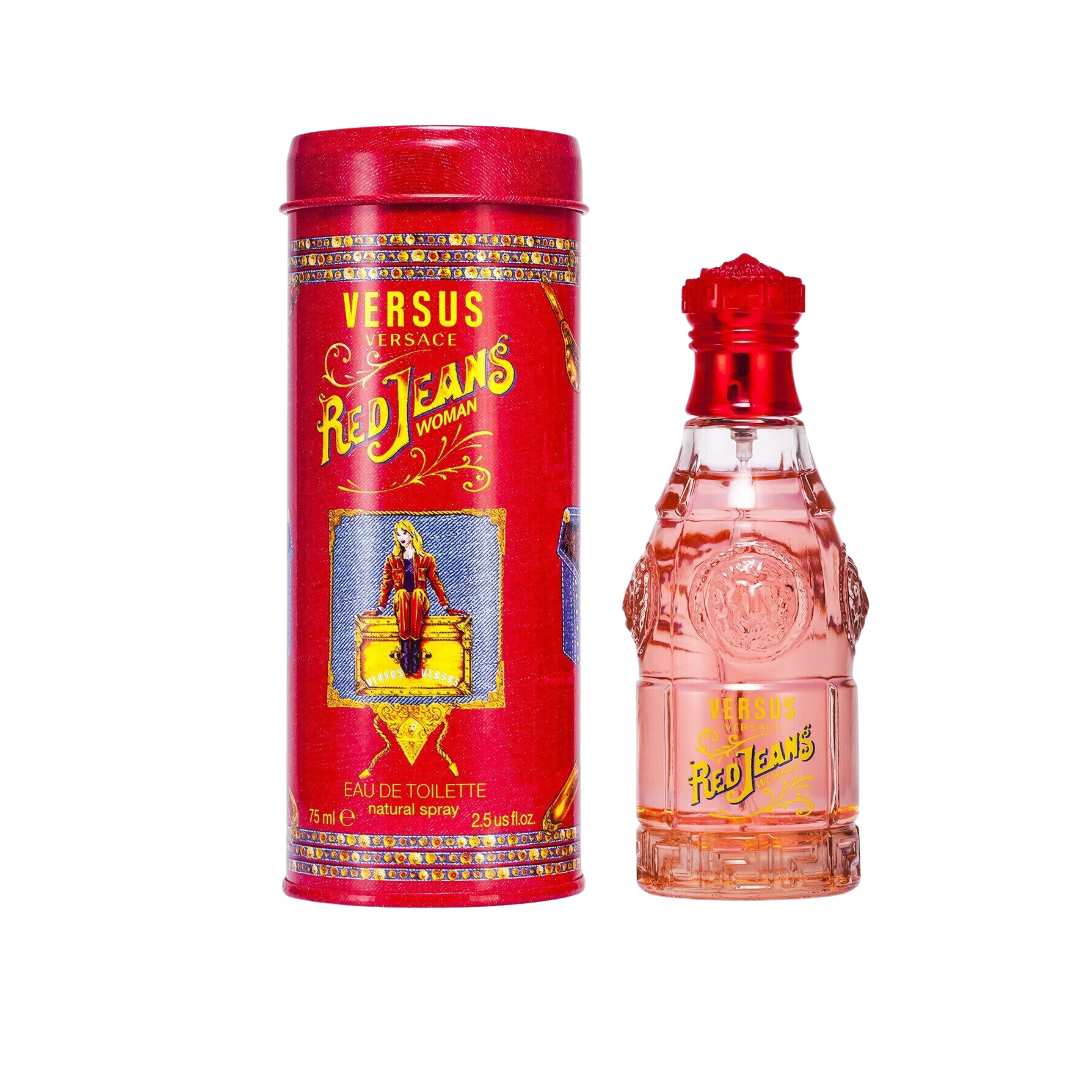 Versace Red Jeans Eau De Toilette For Women