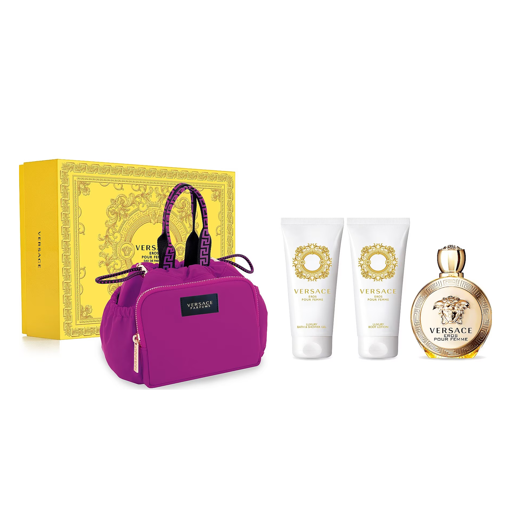 Versace Eros Pour Femme Eau De Parfum for Women Set