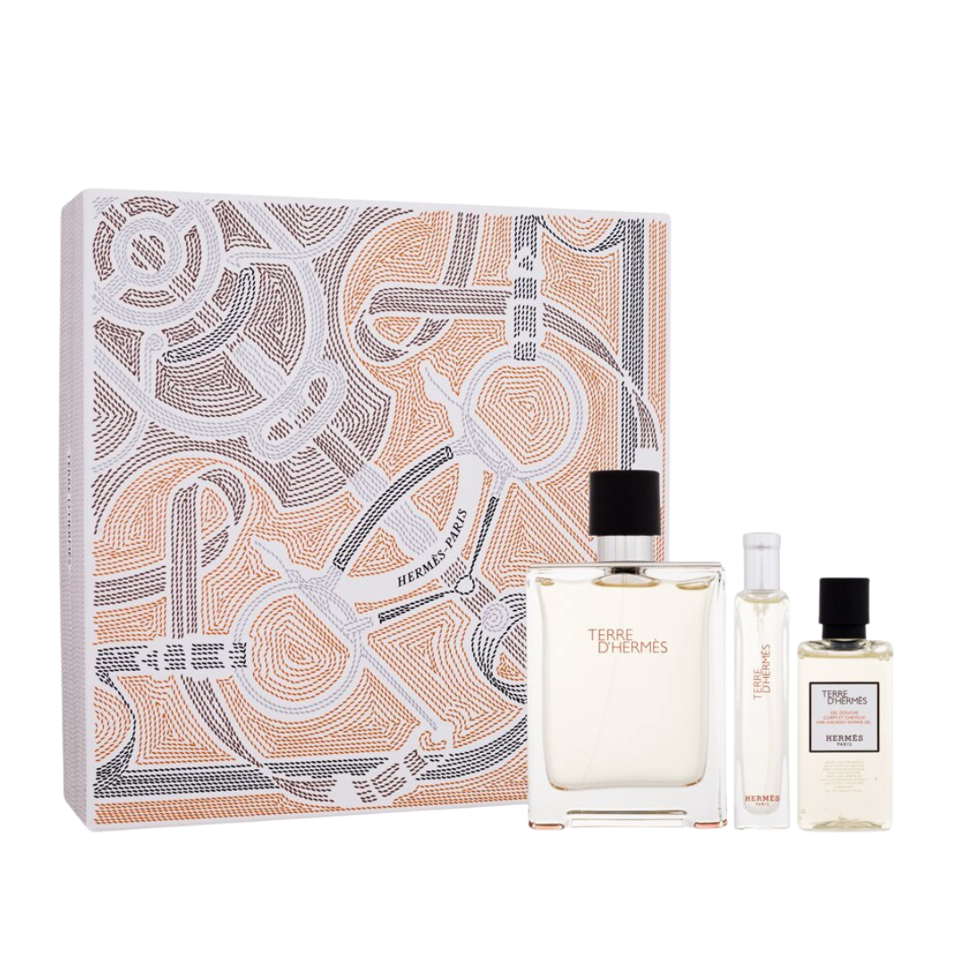 Hermes  Men's Terre D'Hermes Eau de Toilette Gift Set  For Men