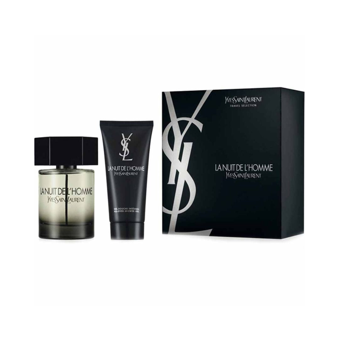  YSL La Nuit De L Homme Eau De Toilette 2pcs Gift Set For Men - Perfume Gallery