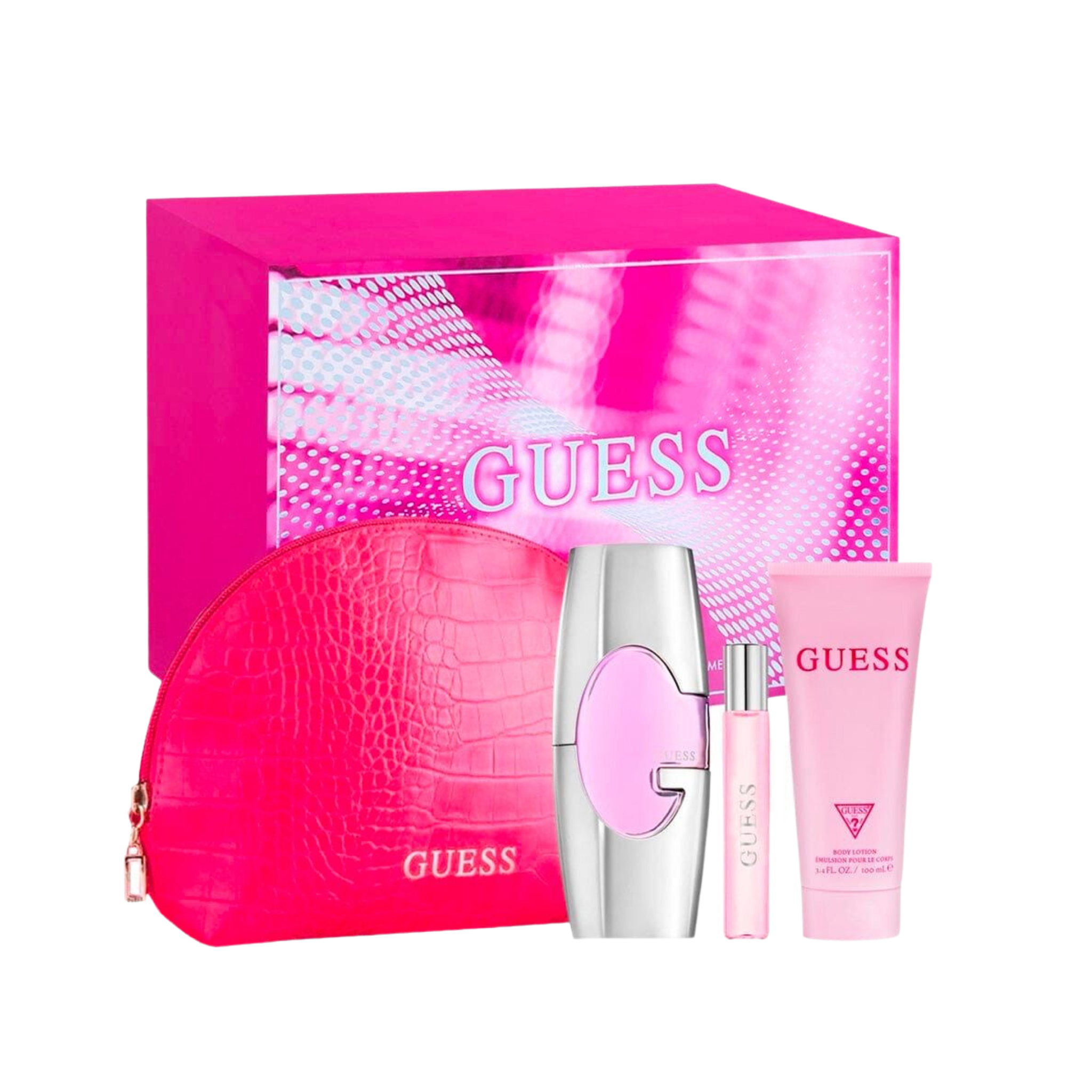 Guess Pink Eau De Parfum Women Set