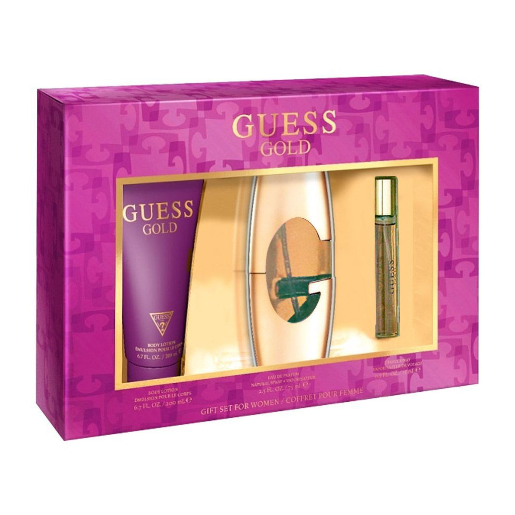 Guess Gold For Women Eau De Toilette Ml Set