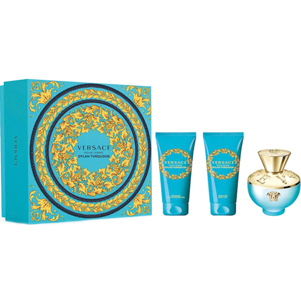 Versace Dylan Turquoise Eau De Toilette for Women Set